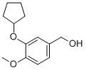 3-CYCLOPENTYLOXY-4-METHOXYBENZYL ALCOHOL CAS#: 133332-49-7