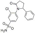 3-Chloro-4-(2-oxo-5-phenyl-1-pyrrolidinyl)benzenesulfonamide CAS#: 36090-50-3