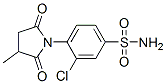 3-Chloro-4-(3-methyl-2,5-dioxopyrrolidin-1-yl)benzenesulfonamide CAS#: 30280-01-4