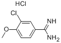 3-Chloro-4-methoxybenzamidine HCl CAS#: 126007-98-5