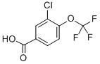 3-Chloro-4-(trifluoromethoxy)benzoicacid CAS#: 158580-93-9