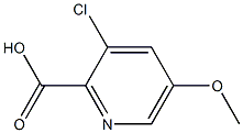 3-Chloro-5-Methoxy-2-pyridinecarboxylic acid CAS#: 128073-09-6
