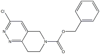 3-Chloro-7,8-dihydro-5H-pyrido[4,3-c]pyridazine-6-carboxylic acid benzyl ester CAS#: 39716-02-4