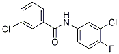 3-Chloro-N-(3-chloro-4-fluorophenyl)benzaMide, 97% CAS#: 349128-37-6