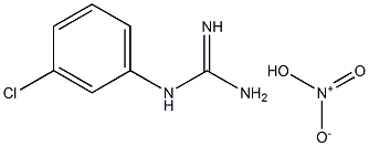 (3-Chlorophenyl)guanidine (Mononitrate) CAS#: 38647-81-3