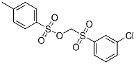 [(3-Chlorophenyl)sulfonyl]methyl 4-methylbenzenesulfonate CAS#: 31081-07-9
