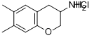 3-Chromanamine, 6,7-dimethyl-, hydrochloride CAS#: 38322-50-8