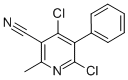 3-Cyano-4,6-dichloro-2-methyl-5-phenylpyridine CAS#: 127581-38-8