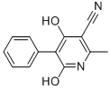 3-Cyano-4,6-dihydroxy-2-methyl-5-phenylpyridine CAS#: 127581-31-1