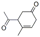 3-Cyclohexen-1-one, 5-acetyl-4-methyl- (9CI) CAS#: 145300-01-2
