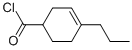 3-Cyclohexene-1-carbonyl chloride, 4-propyl- (9CI) CAS#: 115498-53-8