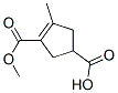 3-Cyclopentene-1,3-dicarboxylic acid, 4-methyl-, 3-methyl ester (8CI,9CI) CAS#: 32116-54-4