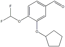 3-Cyclopentyloxy-4-difluoromethoxy-benzaldehyde CAS#: 153587-14-5