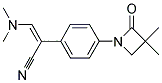 3-(DIMETHYLAMINO)-2-[4-(3,3-DIMETHYL-2-OXO-1-AZETANYL)PHENYL]ACRYLONITRILE CAS#: 303985-91-3