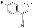 3-(DIMETHYLAMINO)-2-(4-FLUOROPHENYL)ACRYLONITRILE CAS#: 320416-88-4