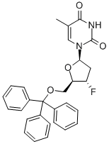 3'-Deoxy-3'-fluoro-5'-O-trityl-D-thymidine CAS#: 135197-63-6
