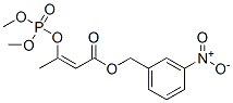 3-(Dimethoxyphosphinyloxy)-2-butenoic acid 3-nitrobenzyl ester CAS#: 3734-58-5