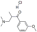 3-(Dimethylamino)-1-(3-methoxyphenyl)-2-methyl-1-propanone hydrochloride CAS#: 37951-53-4