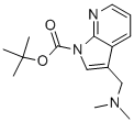 3-Dimethylaminomethyl-pyrrolo[2,3-b]pyridine-1-carboxylic  acid  tert-butyl  ester,  1-tert-Butoxycarbonyl-3-[(dimethylamino)methyl]-7-azaindole CAS#: 144657-65-8