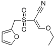 3-ETHOXY-2-[(2-FURYLMETHYL)SULFONYL]ACRYLONITRILE CAS#: 175202-51-4