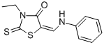3-ETHYL-5-[(PHENYLAMINO)METHYLENE]-2-THIOXO-4-THIAZOLIDINONE CAS#: 39542-83-1