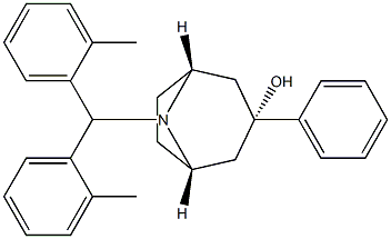 3-Endo-8-[bis(2-methylphenyl)methyl]-3-phenyl-8-azabicyclo[3.2.1]octan-3-ol CAS#: 322473-89-2