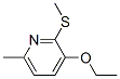3-Ethoxy-6-methyl-2-(methylthio)pyridine CAS#: 37989-61-0