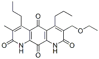 3-(Ethoxymethyl)-7-methyl-4,6-dipropylpyrido[3,2-g]quinoline-2,5,8,10(1H,9H)-tetrone CAS#: 119623-97-1