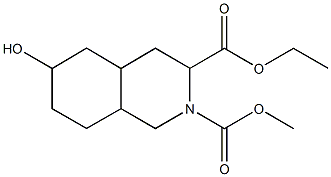 3-Ethyl  2-Methyl  6-hydroxyoctahydroisoquinoline-2,3(1H)-dicarboxylate CAS#: 134388-98-0