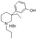 3-Ethyl-3-(3-hydroxyphenyl)-1-propylpiperidine hydrobromide CAS#: 126088-59-3