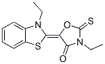 3-Ethyl-5-[3-ethyl-2(3H)-benzothiazolylidene]-2-thioxo-4-oxazolidinone CAS#: 36278-87-2