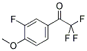 3'-FLUORO-4'-METHOXY-2,2,2-TRIFLUOROACETOPHENONE CAS#: 132734-54-4