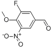 3-FLUORO-4-METHOXY-5-NITROBENZALDEHYDE CAS#: 320-70-7