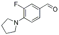 3-FLUORO-4-PYRROLIDIN-1-YL-BENZALDEHYDE CAS#: 153659-43-9