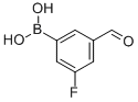 3-FLUORO-5-FORMYLPHENYLBORONIC ACID CAS#: 328956-60-1