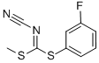 (3-FLUOROPHENYL) METHYL CYANOCARBONIMIDODITHIOATE CAS#: 152382-01-9
