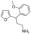 3-FURAN-2-YL-3-(2-METHOXY-PHENYL)-PROPYLAMINE CAS#: 378778-71-3