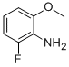 3-Fluoro-2-methoxyaniline CAS#: 437-83-2