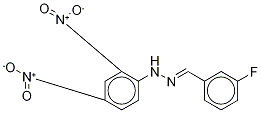 3-Fluorobenzaldehyde 2,4-Dinitrophenylhydrazone CAS#: 346-61-2