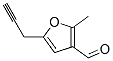 3-Furancarboxaldehyde, 2-methyl-5-(2-propynyl)- (9CI) CAS#: 37136-38-2