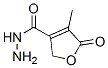 3-Furancarboxylicacid,2,5-dihydro-4-methyl-5-oxo-,hydrazide(9CI) CAS#: 137910-48-6