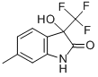 3-HYDROXY-2-OXO-3-TRIFLUOROMETHYL-6-METHYLINDOLINE CAS#: 128350-88-9