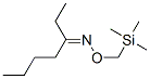 3-Heptanone O-(trimethylsilylmethyl)oxime CAS#: 128942-13-2