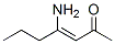 3-Hepten-2-one, 4-amino- (8CI) CAS#: 33663-58-0