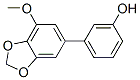 3'-Hydroxy-5-methoxy-3,4-methylenedioxybiphenyl CAS#: 136051-64-4