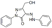 3-(Hydroxymethyl)-1-phenyl-4-(2-phenylhydrazono)-1H-pyrazole-5-one CAS#: 35426-87-0
