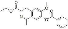 3-Isoquinolinecarboxylic acid, 7-(benzoyloxy)-3,4-dihydro-6-methoxy-1-methyl-, ethyl ester CAS#: 115851-97-3