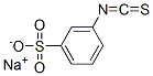 3-Isothiocyanatobenzenesulfonic acid sodium salt CAS#: 3529-77-9