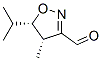 3-Isoxazolecarboxaldehyde, 4,5-dihydro-4-methyl-5-(1-methylethyl)-, cis- (9CI) CAS#: 131362-99-7