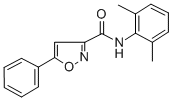 3-Isoxazolecarboxamide, N-(2,6-dimethylphenyl)-5-phenyl- CAS#: 145440-89-7